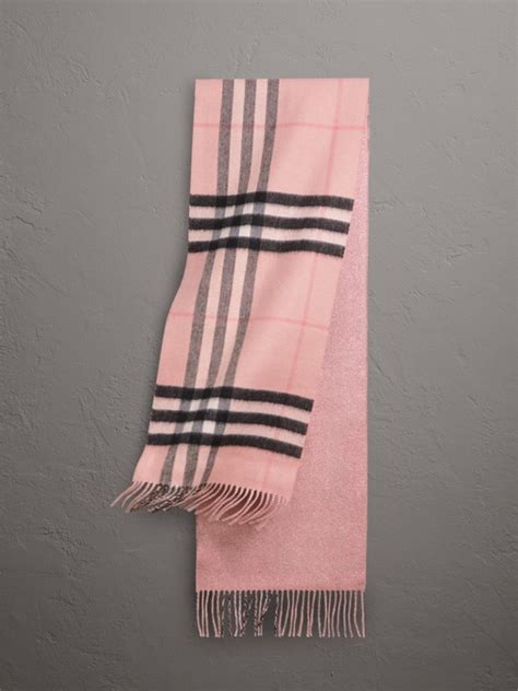 sciarpa burberry donna rosa|burberry sciarpa regali.